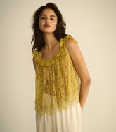 ELANE TOP -- ANTIQUE GOLD