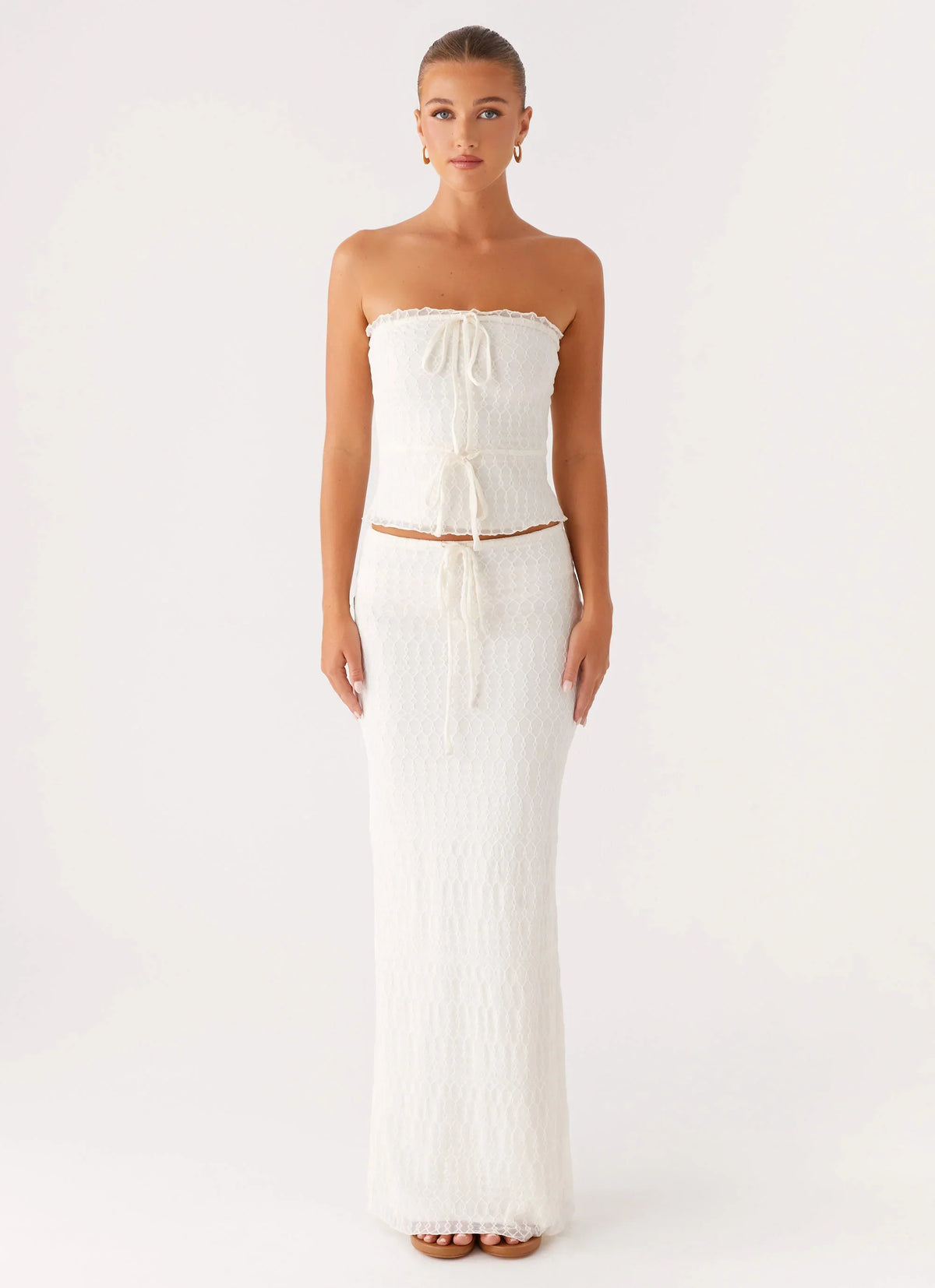 Blakely Maxi Skirt - Ivory