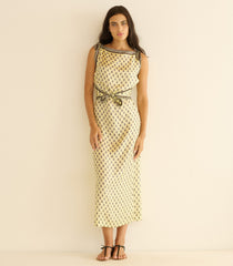 AMORETTE DRESS -- SUNLIGHT TAORMINA PAISLEY