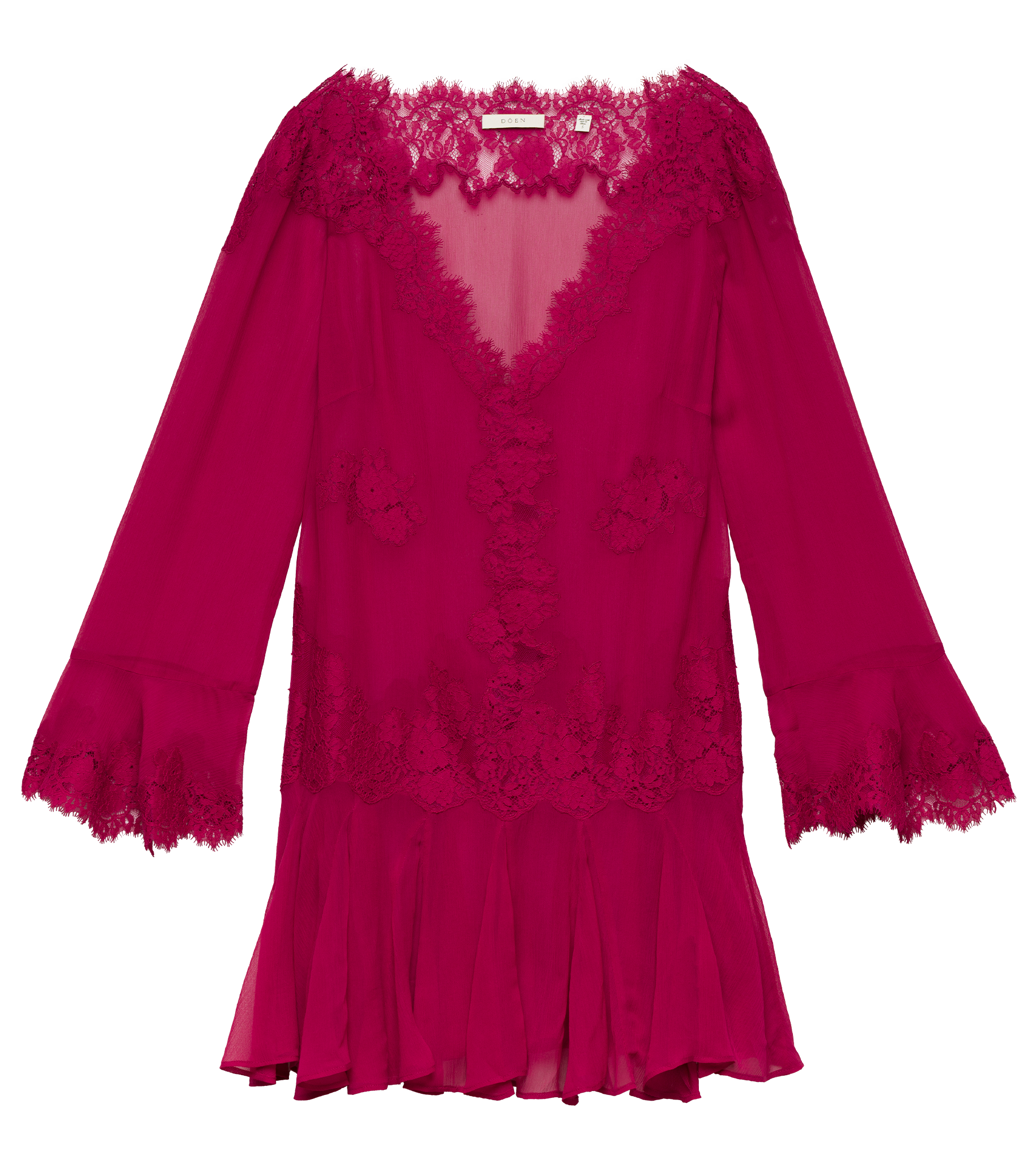 ARMANCE DRESS -- RED SNAPDRAGON