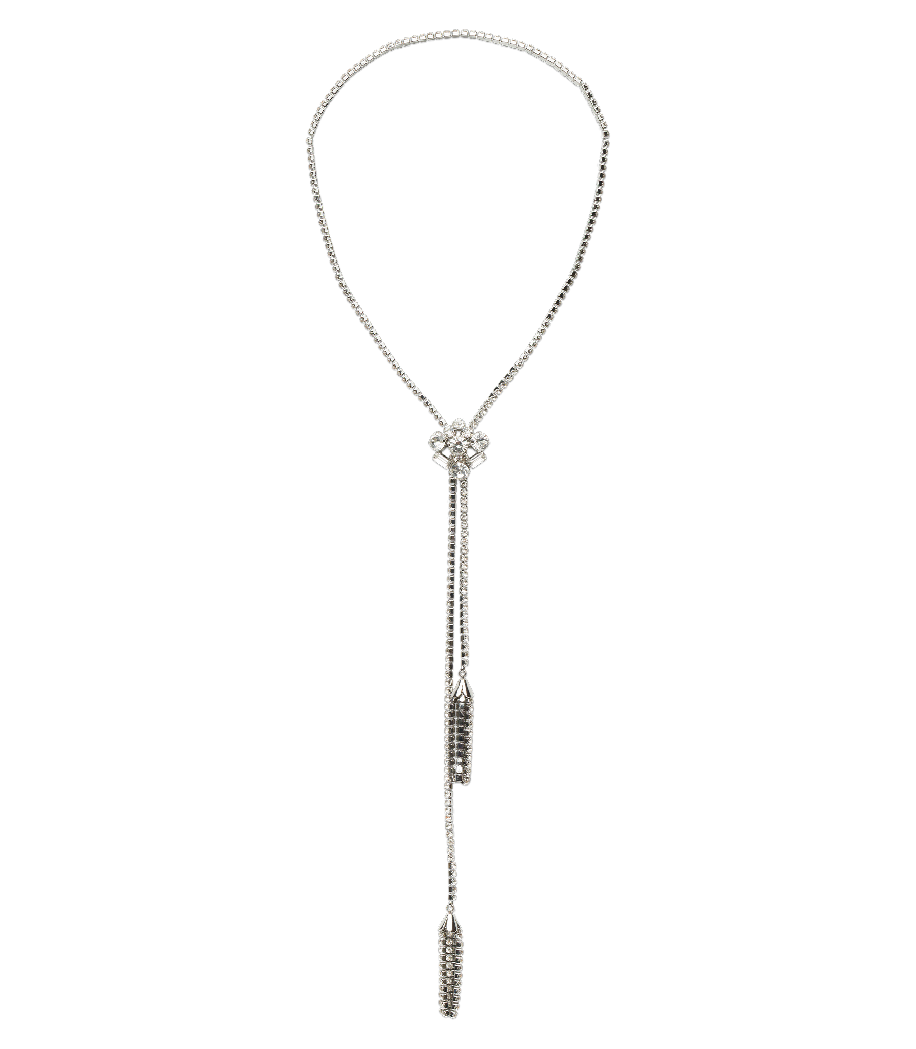 FAZA NECKLACE -- CRYSTAL
