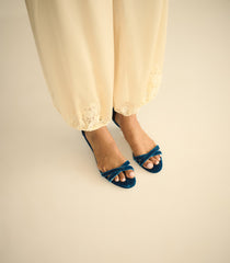 GIULIA HEEL -- COBALTO VELVET