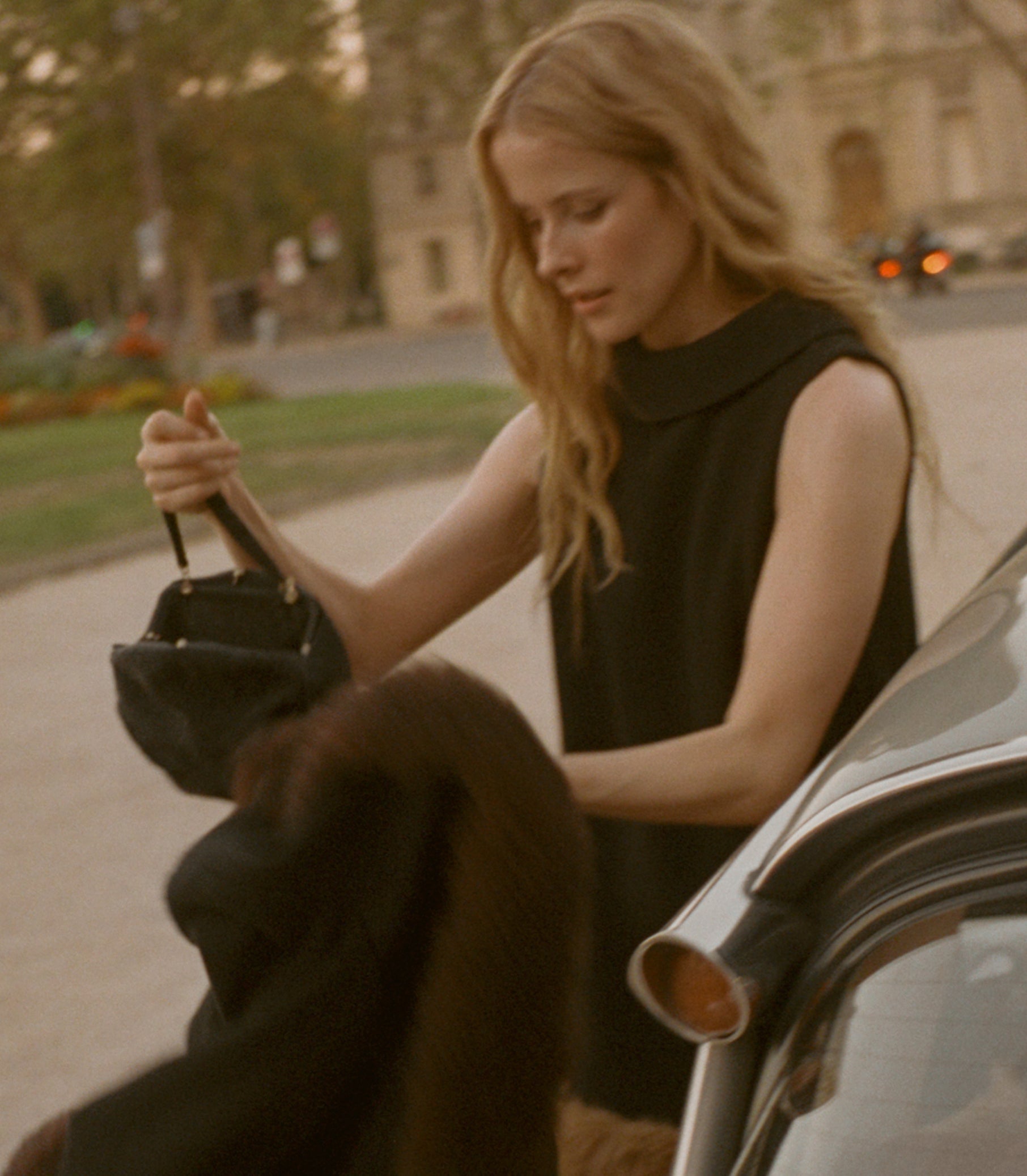 JOYA BAG -- BLACK BEADS