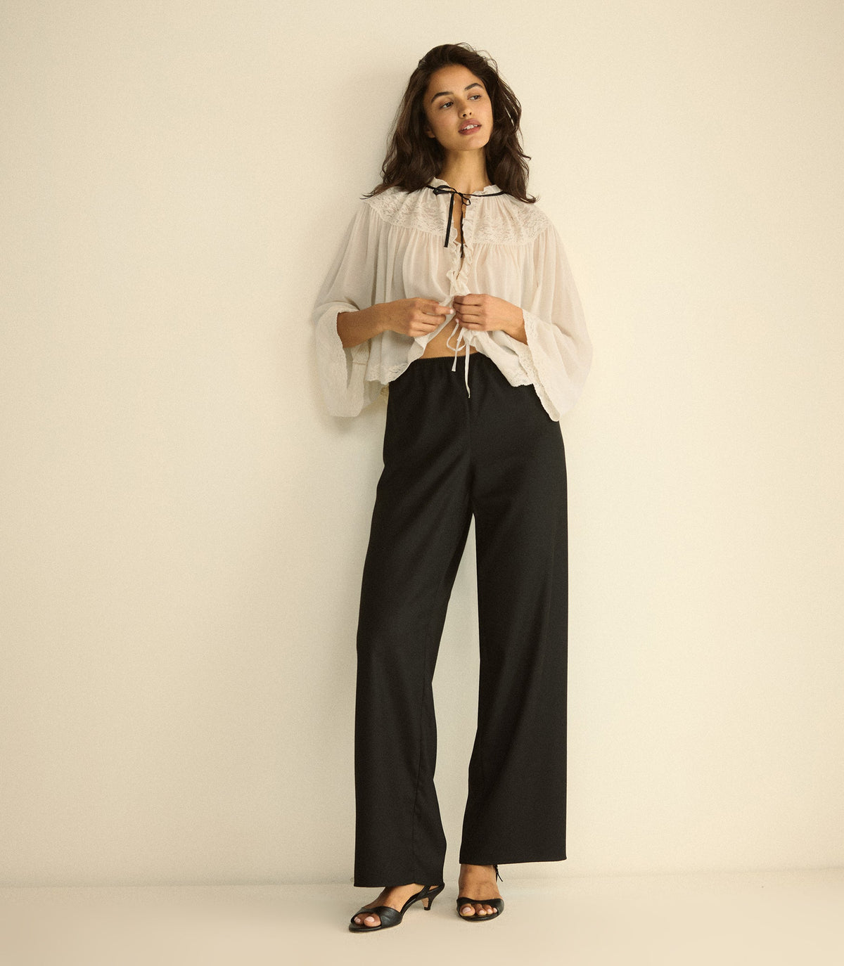 LAVONA PANT -- BLACK