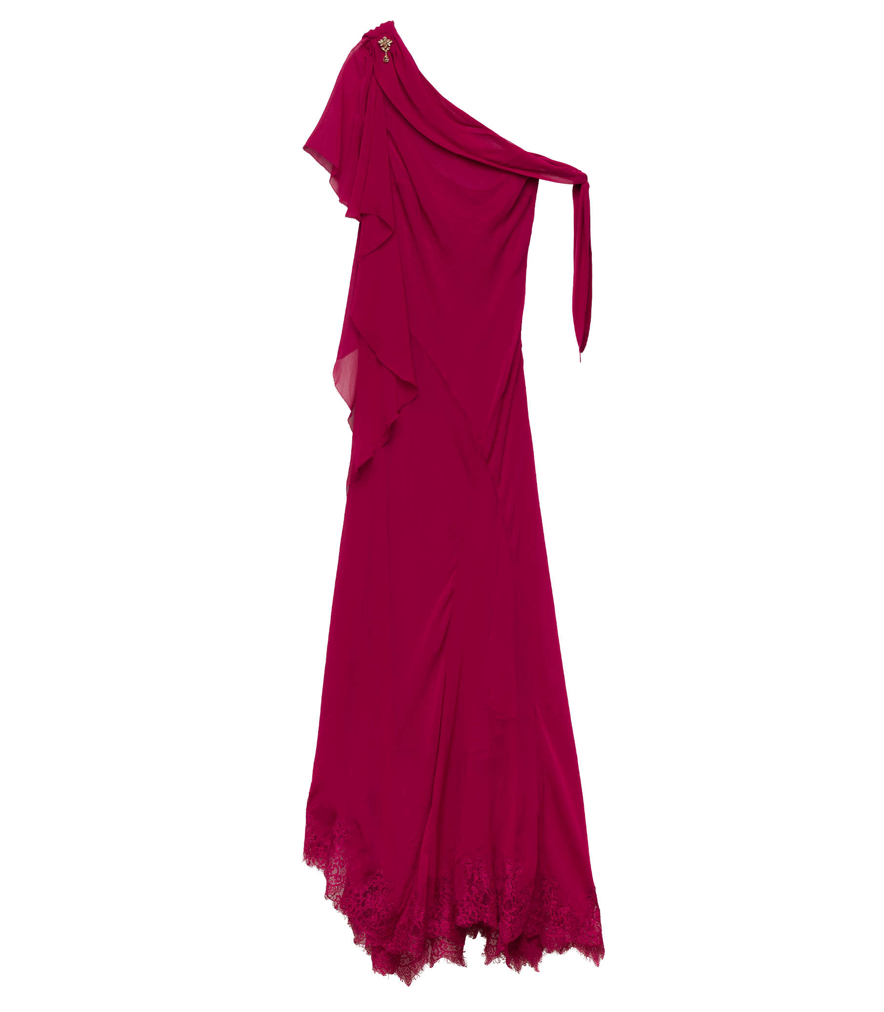 ODESSA DRESS -- RED SNAPDRAGON