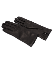 RHINE GLOVES -- BLACK LEATHER