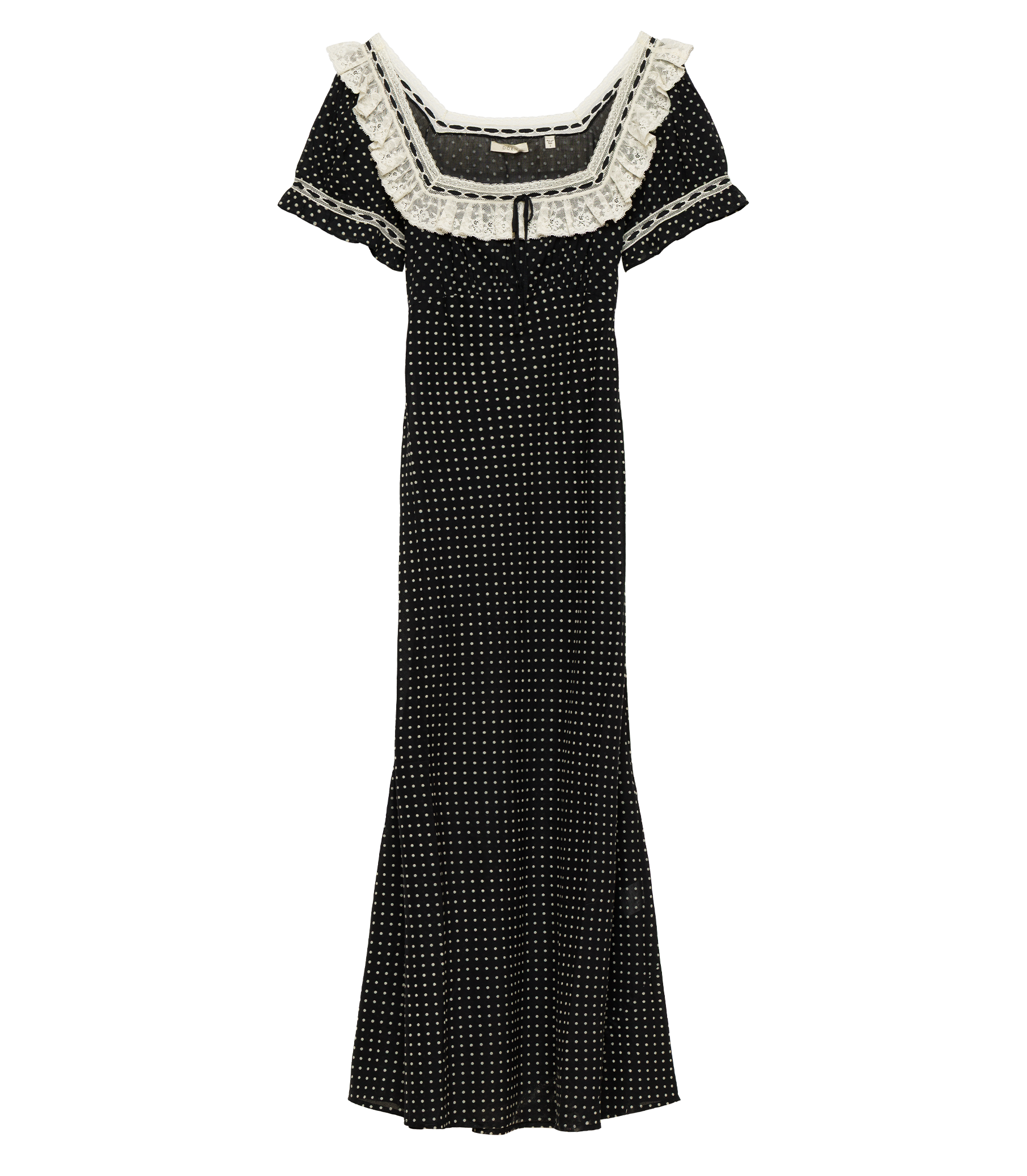 ROWAN DRESS -- NOIR DOT