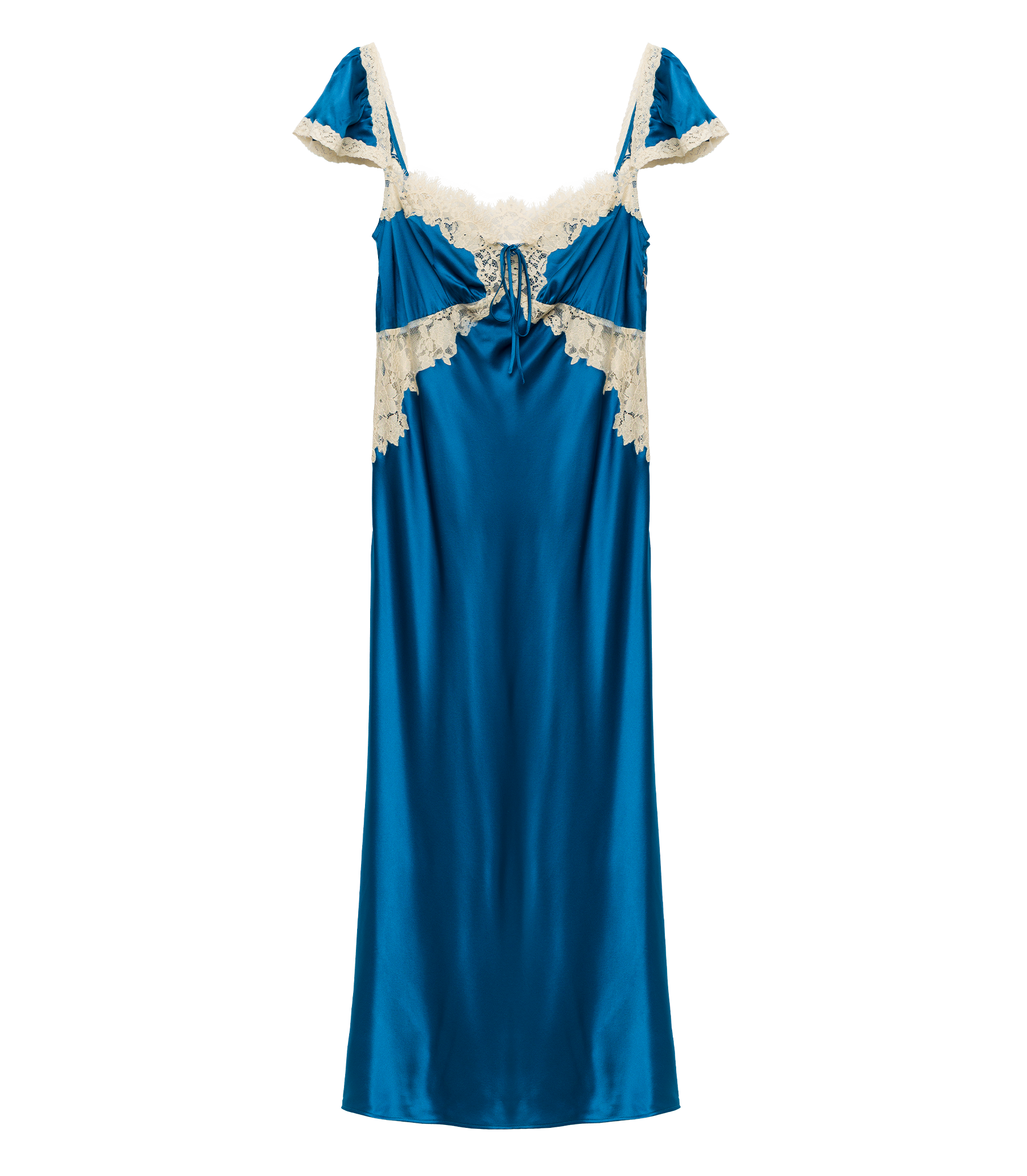 VALLINE DRESS -- SAPPHIRE